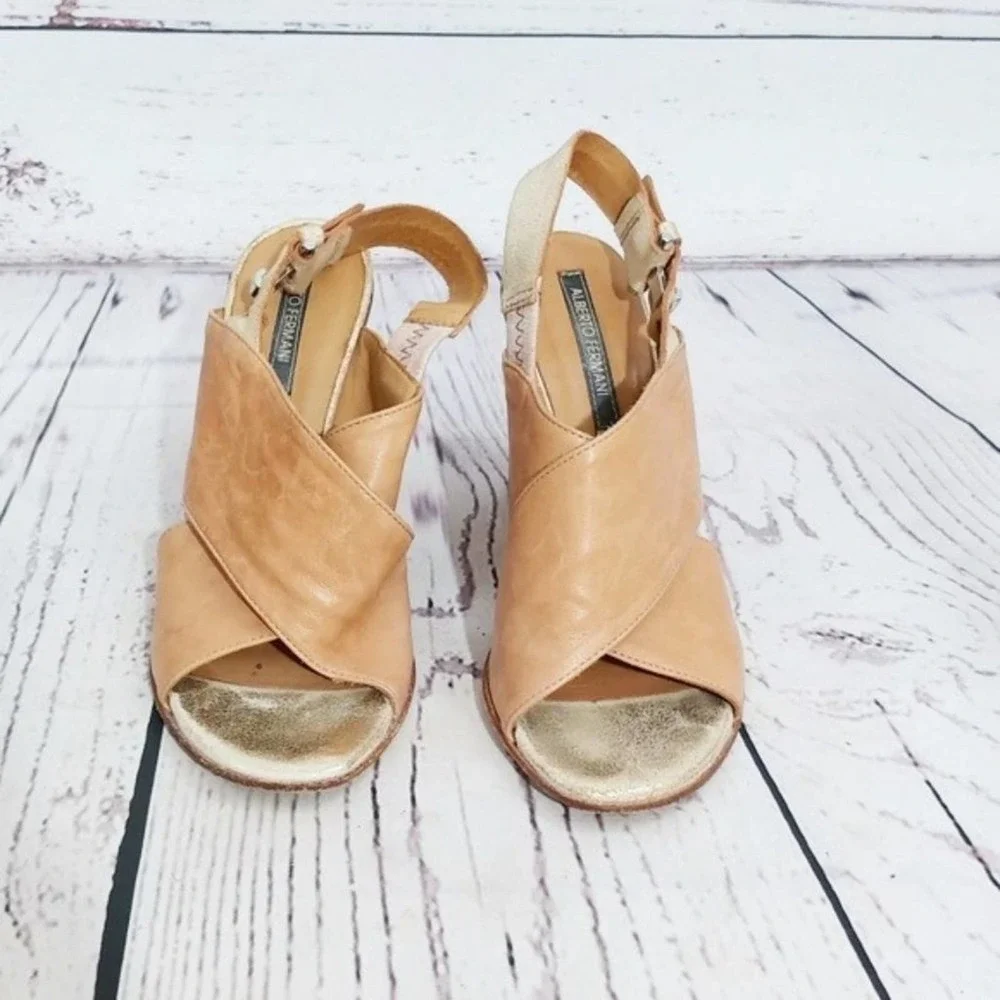 Alberto Fermani Gisella block heel sandals